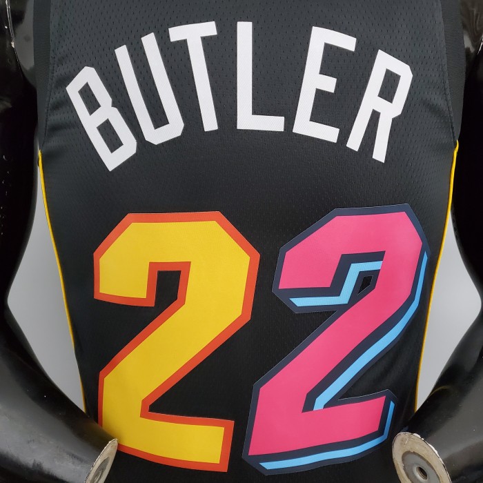Jimmy Butler Miami Heat 2022 City Edition Swingman Jersey Black