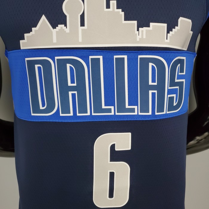 Kristaps Porzingis Dallas Mavericks Iceberg Edition Swingman Jersey Blue