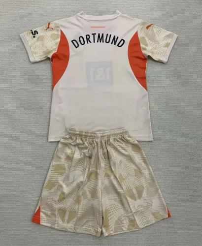 Borussia Dortmund Goalkeeper Kids Suit 24/25 Yellow