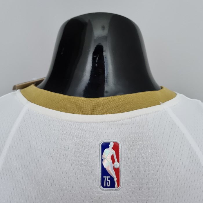 Zion Williamson New Orleans Pelicans 75th Anniversary Swingman Jersey White