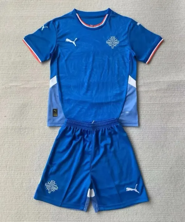 Iceland Euro 2024 Home Kids Suit