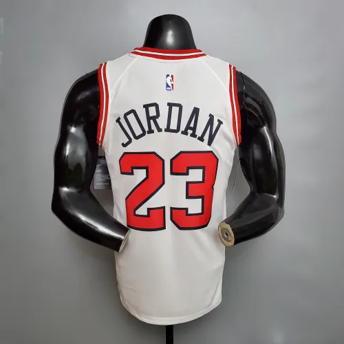 Michael Jordan Chicago Bulls 75th Anniversary Swingman Jersey White