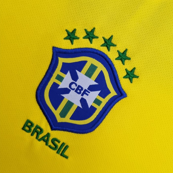 Brazil Home Retro Jersey 2004