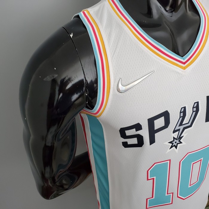 DeMar DeRozan San Antonio Spurs 2022 City Edition Swingman Jersey White