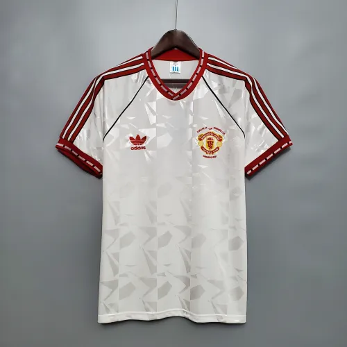 Manchester United Third European Cup Winners'Cup Final Retro Jersey 1990/91
