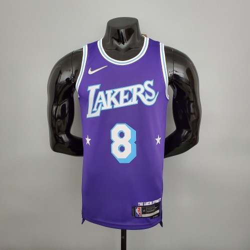 Kobe Bryant Los Angeles Lakers 2021/22 City Edition Swingman Jersey Purple