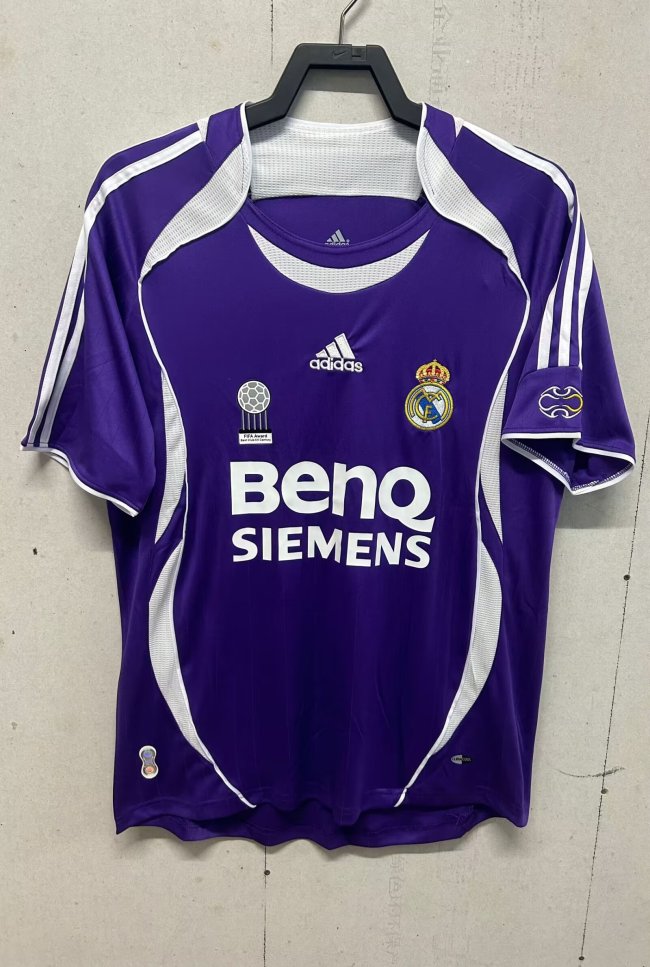Real Madrid Away Retro Jersey 2006/07