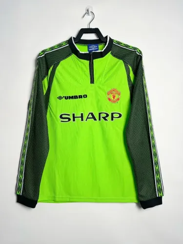 Manchester United Home Long Sleeve Retro Jersey 1998/99