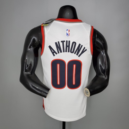 Carmelo Anthony Portland Trail Blazers Swingman Jersey White