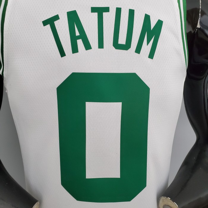 Jayson Tatum Boston Celtics 75th Anniversary Swingman Jersey White