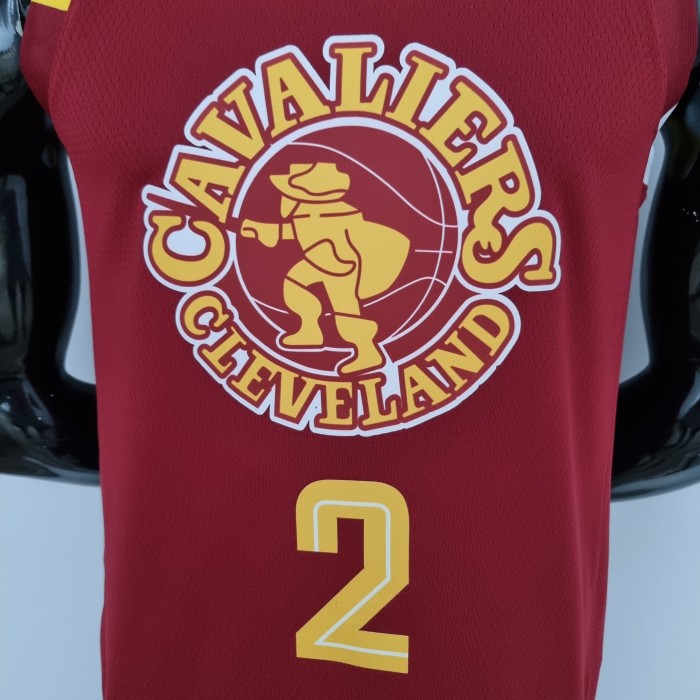 Kyrie Irving Cleveland Cavaliers 2022 Urban Edition Swingman Jersey Red