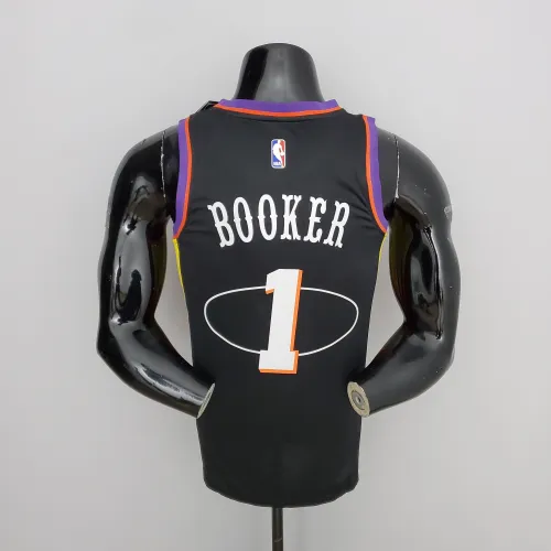 Devin Booker Phoenix Suns City Edition 2022 Swingman Jersey Black