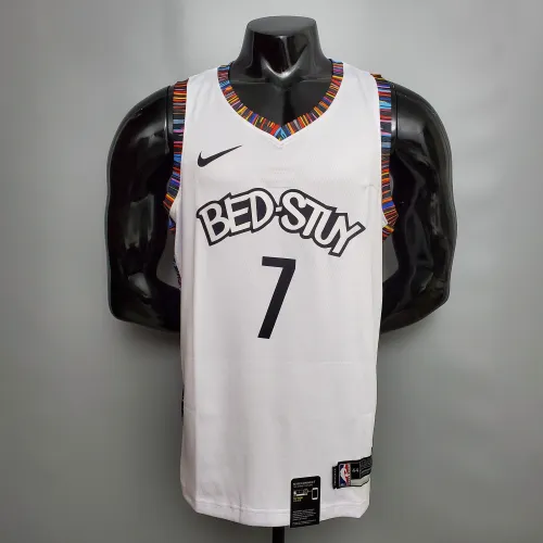 Kevin Durant Brooklyn Nets City Version Swingman Jersey White