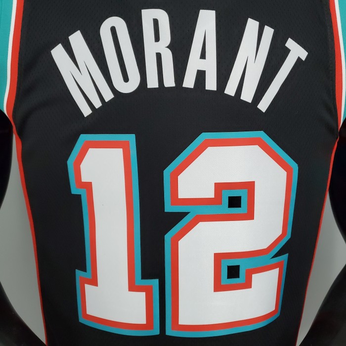 Ja Morant Memphis Grizzlies Swingman Jersey Retro Black