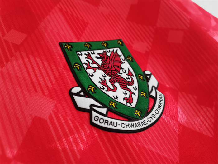 Wales Retro Home Jersey 1990/92