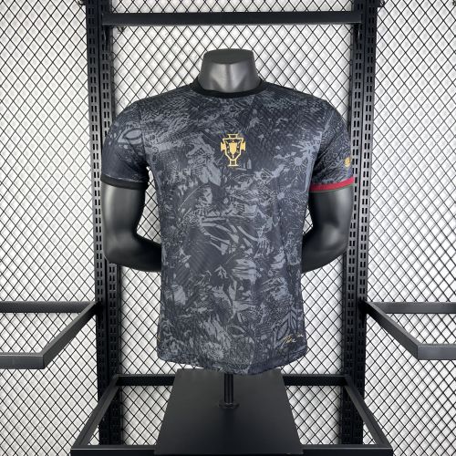 Portugal Black Special Edition Player Version Man Jersey 23/24