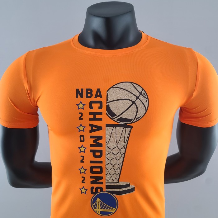 Stephen Curry Golden State Warriors 2022 Champions Casual T-shirt Orange