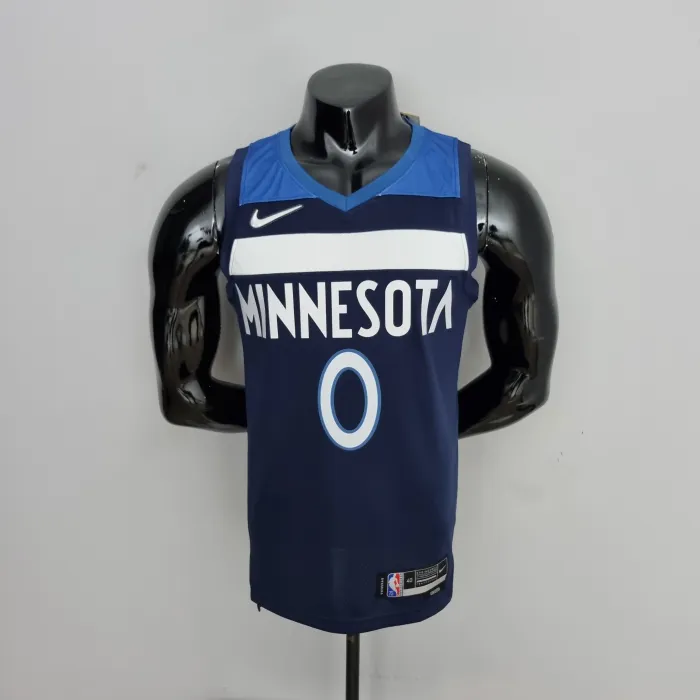 D'Angelo Russell Minnesota Timberwolves 75th Anniversary 2022 Swingman Jersey Blue
