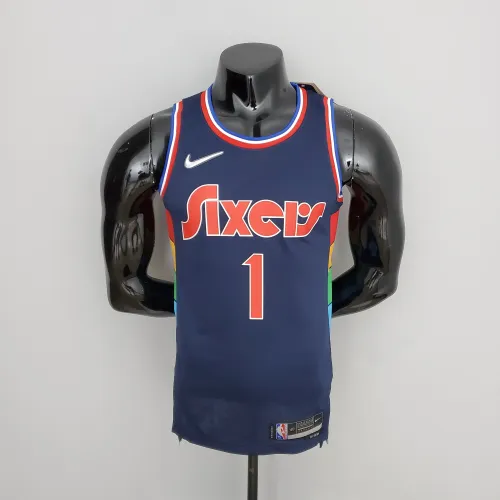 James Harden Philadelphia 76ers 2021/22 Swingman Jersey Royal Blue