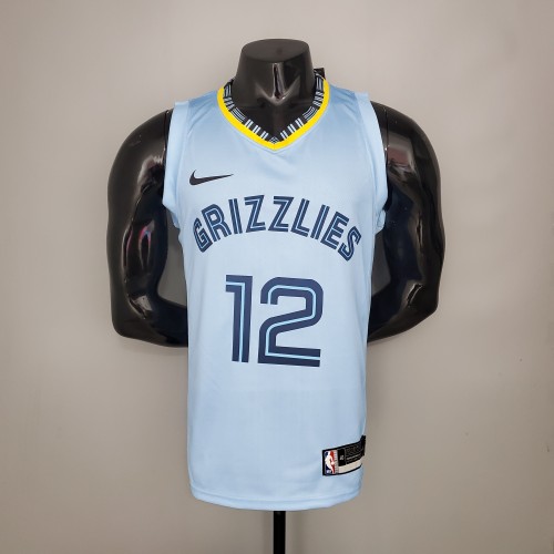 Ja Morant Memphis Grizzlies City Edition Swingman Jersey Light Blue