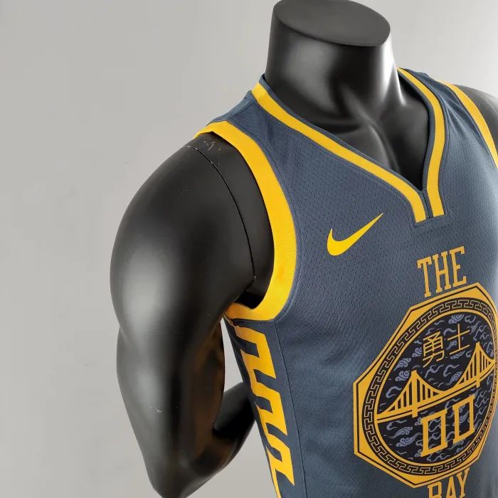 Jonathan Kuminga Golden State Warriors Grey Swingman Jersey 2018