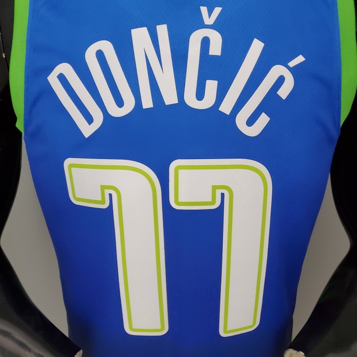 Luka Doncic Dallas Mavericks Swingman Jersey Blue Idol