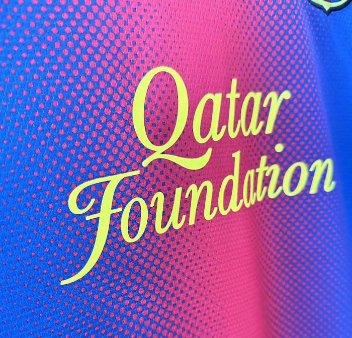 Barcelona Home Long Sleeve Retro Jersey 2012/13