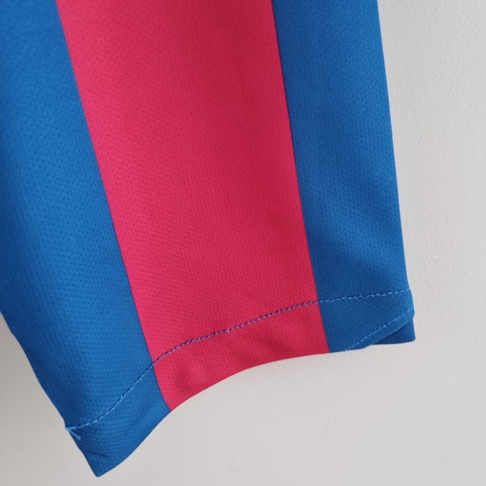 Barcelona Home Long Sleeve Retro Jersey UCL Final 2006