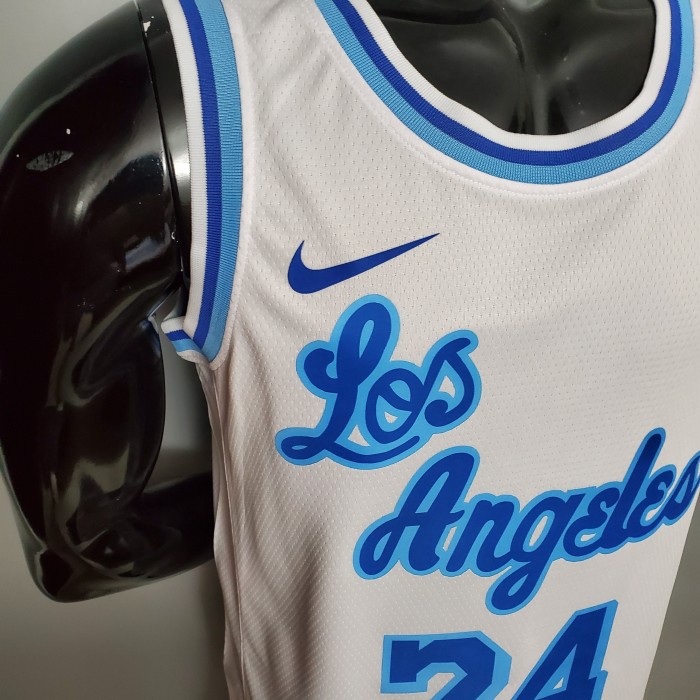 Kobe Bryant Los Angeles Lakers Swingman Jersey White