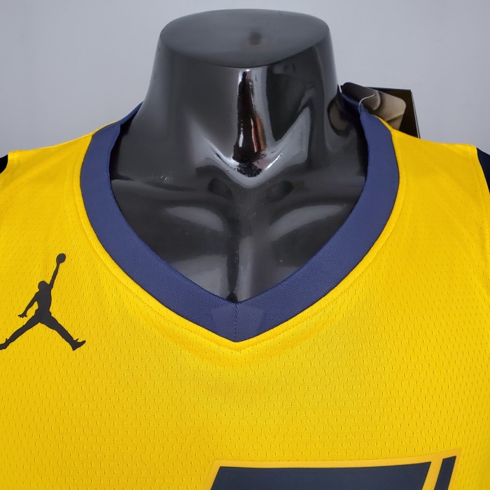 Donovan Mitchell Utah Jazz 2021 Swingman Jersey Yellow