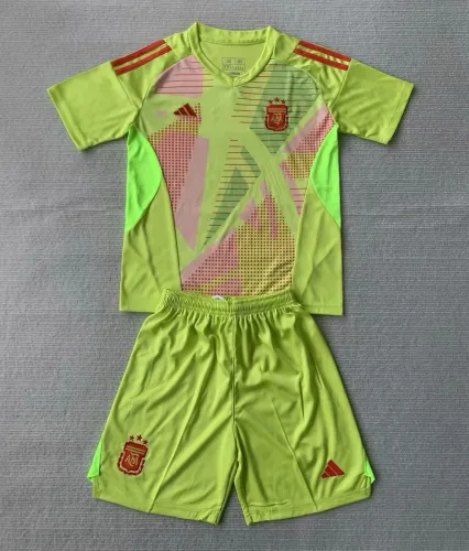 Argentina 2024 Copa America Goalkeeper Kids Suit
