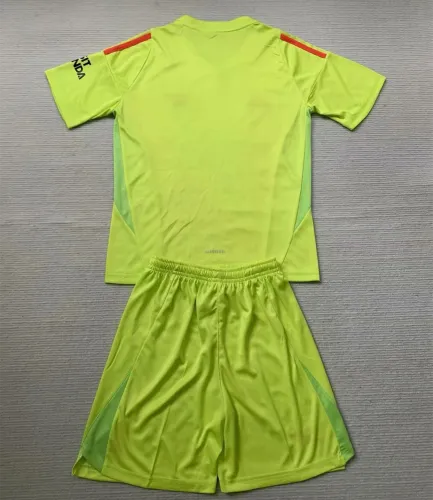 Arsenal Green Goalkeeper Kids Jersey 24/25