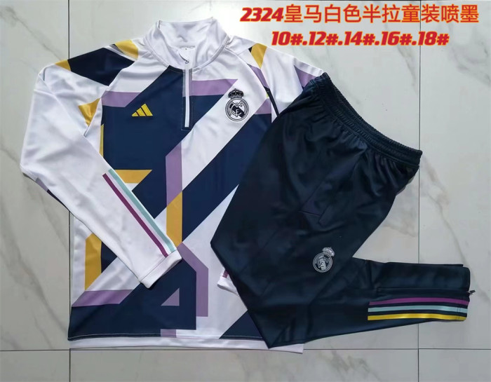 Real Madrid Kids Training Suit 23/24