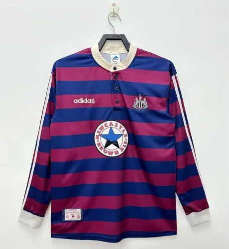 Newcastle United Away Long Sleeve Retro Jersey 1995/97