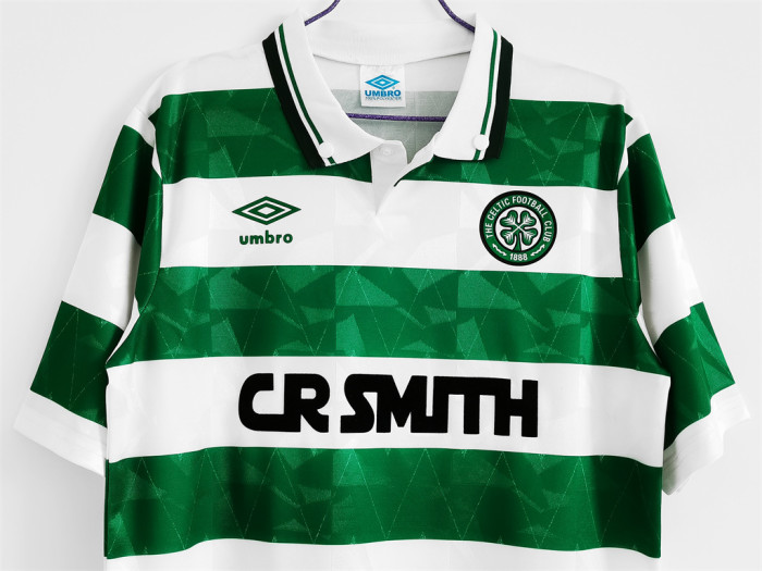 Celtic Home Retro Jersey 1989/91