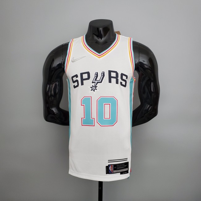 DeMar DeRozan San Antonio Spurs 2022 City Edition Swingman Jersey White
