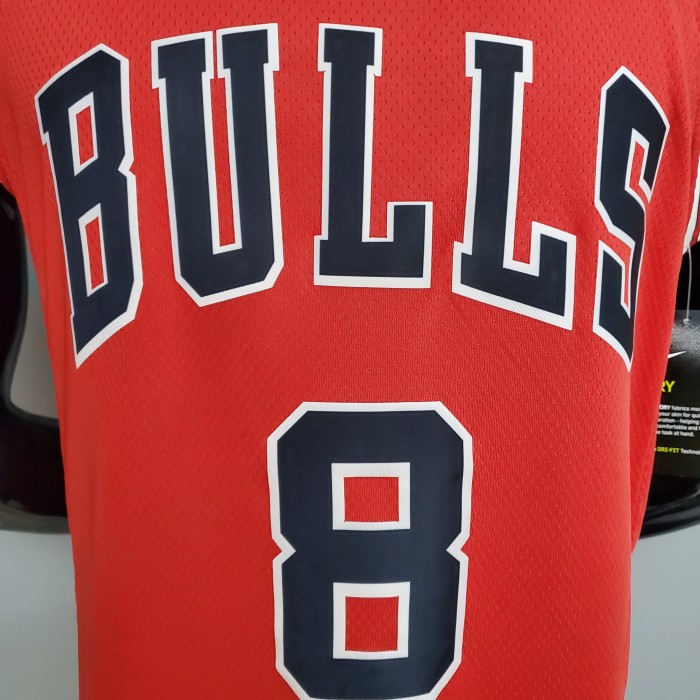 Zach LaVine Chicago Bulls Swingman Jersey Red