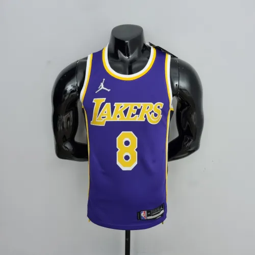 Kobe Bryant Los Angeles Lakers 75th Anniversary Swingman Jersey Purple