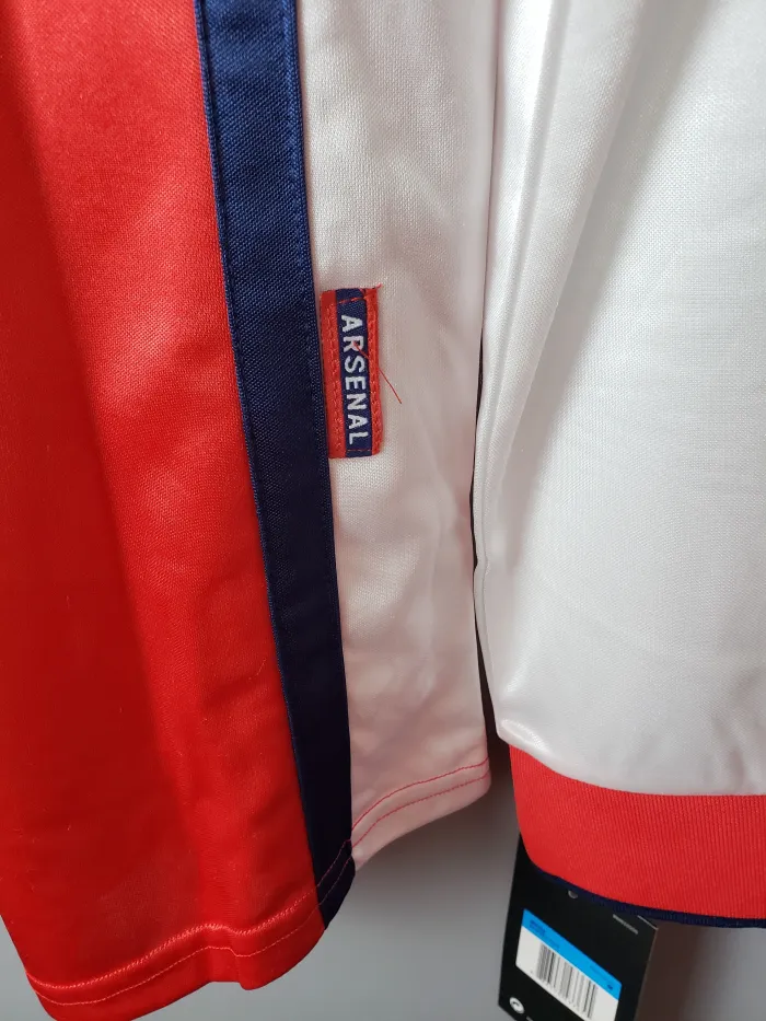 Arsenal Home Retro Long Sleeves Jersey 98/99