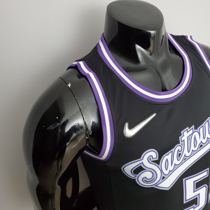 Jason Williams Sacramento Kings 2022 City Edition Swingman Jersey Black