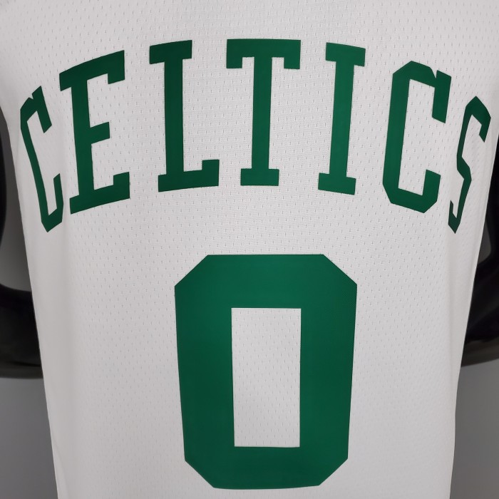 Jayson Tatum Boston Celtics 75th Anniversary Swingman Jersey White
