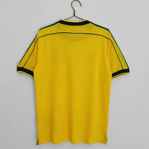 Brazil Home Retro Jersey 1998