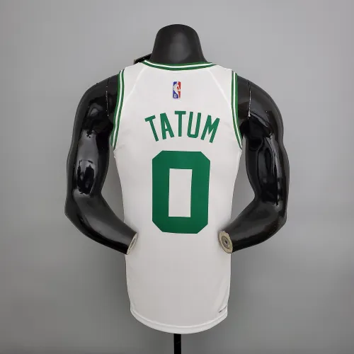 Jayson Tatum Boston Celtics 75th Anniversary Swingman Jersey White