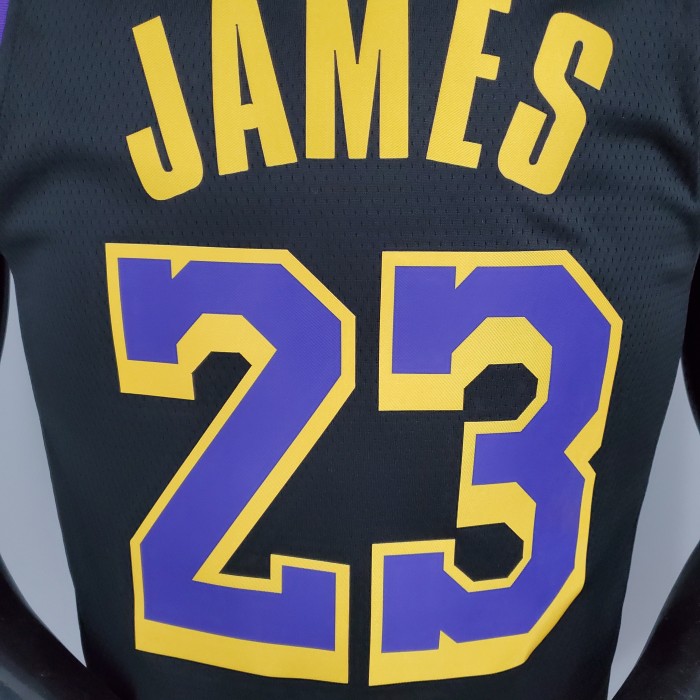 LeBron James Los Angeles Lakers 2020/21 Swingman Jersey Black