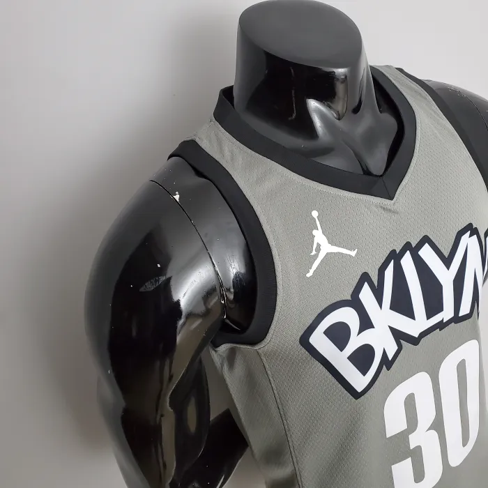 Seth Curry Brooklyn Nets Flyer Swingman Jersey Gray