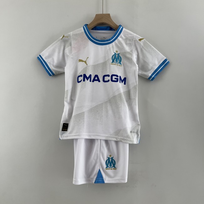Marseille Home Kids Jersey 23/24