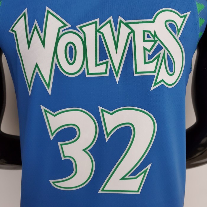 Karl-Anthony Towns Minnesota Timberwolves 75th Anniversary 2022 Swingman Jersey Blue