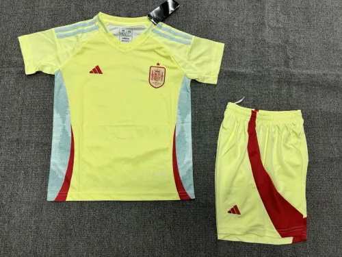 Spain Euro 2024 Away Kids Suit