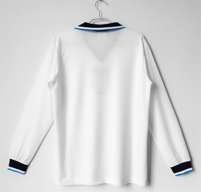 England Retro Home Long Sleeve Jersey 1996