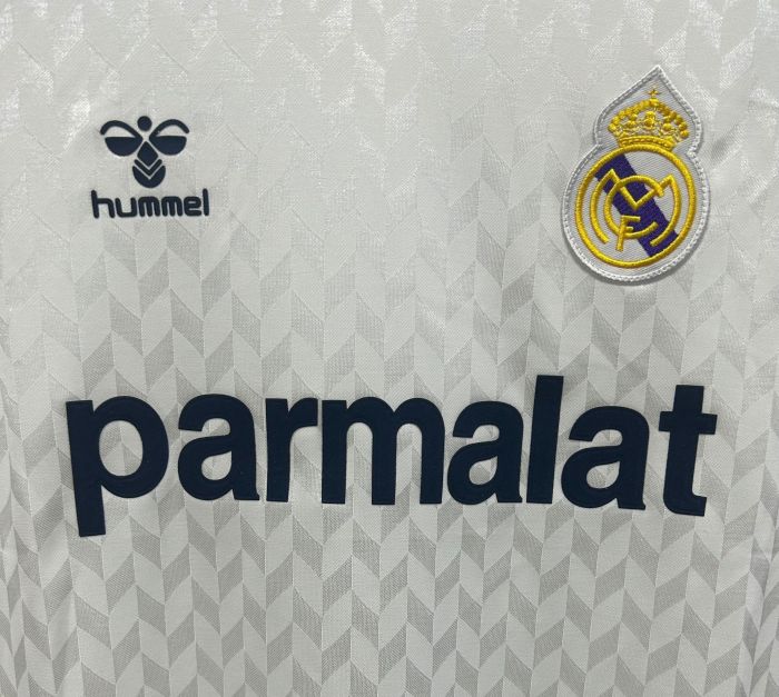 Real Madrid Home Retro Jersey 1986/87